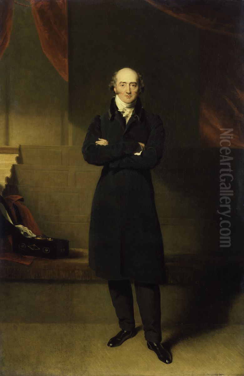 George Canning Oil Painting by Thomas Lawrence