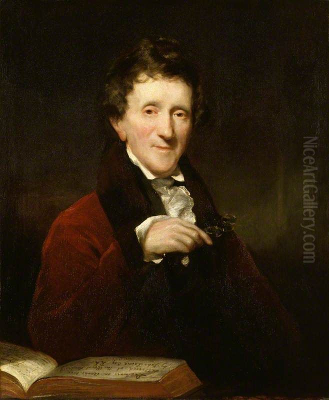 Sir John Soane Oil Painting by John Jackson