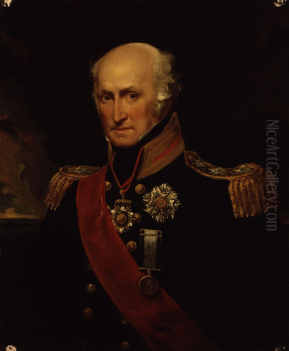 Sir Benjamin Hallowell Carew Oil Painting by John Hayter