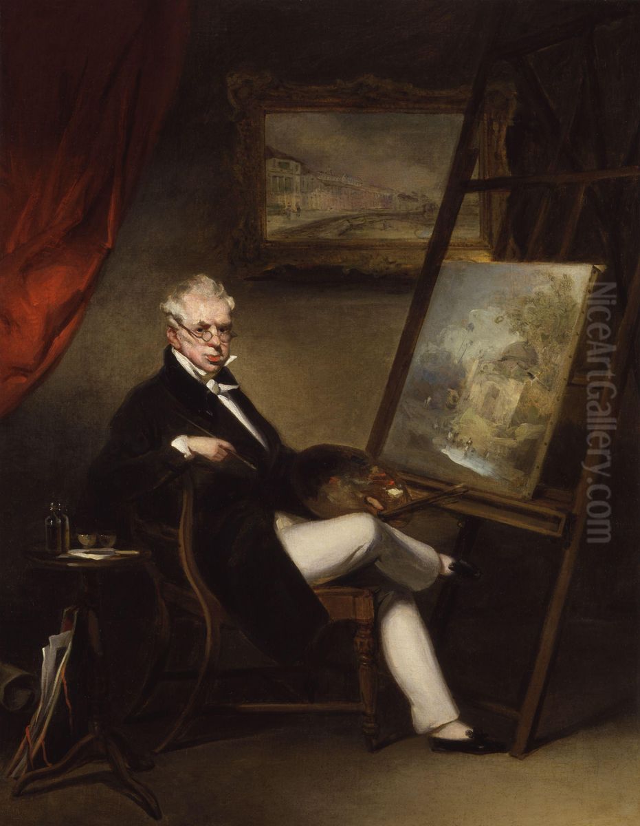 George Chinnery Oil Painting by George Chinnery
