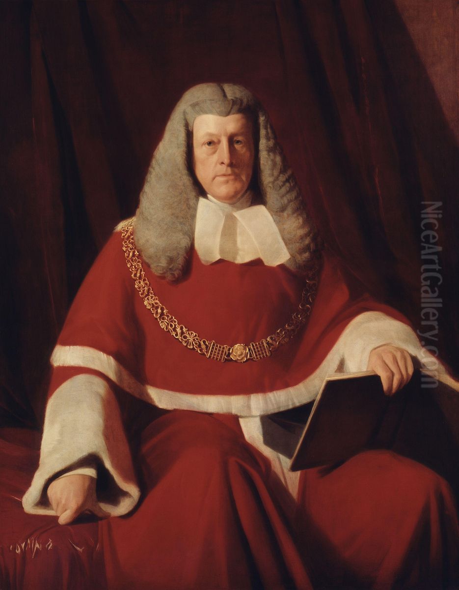 Sir (Jonathan) Frederick Pollock, 1st Bt Oil Painting by Samuel Laurence