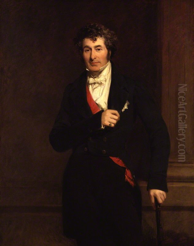 Edward Law, 1st Earl of Ellenborough Oil Painting by Frederick Richard Say