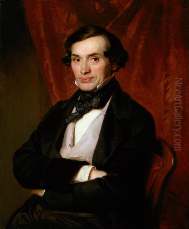 Thomas Graham Oil Painting by Wilhelm Carl F. Trautschold