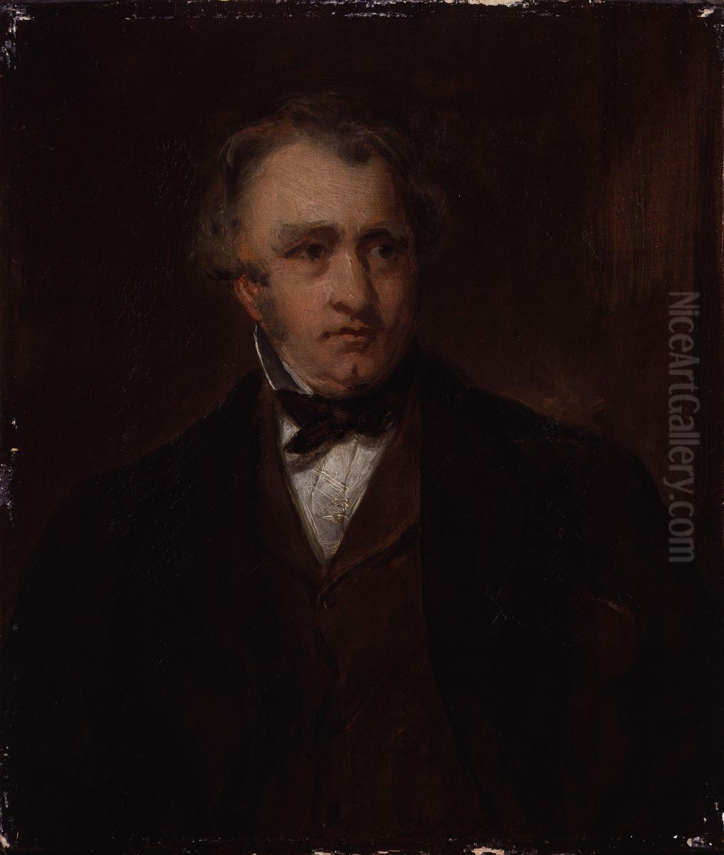 Thomas Babington Macaulay, Baron Macaulay Oil Painting by Francis Grant