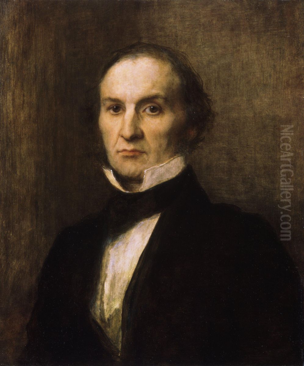 William Ewart Gladstone Oil Painting by George Frederic Watts