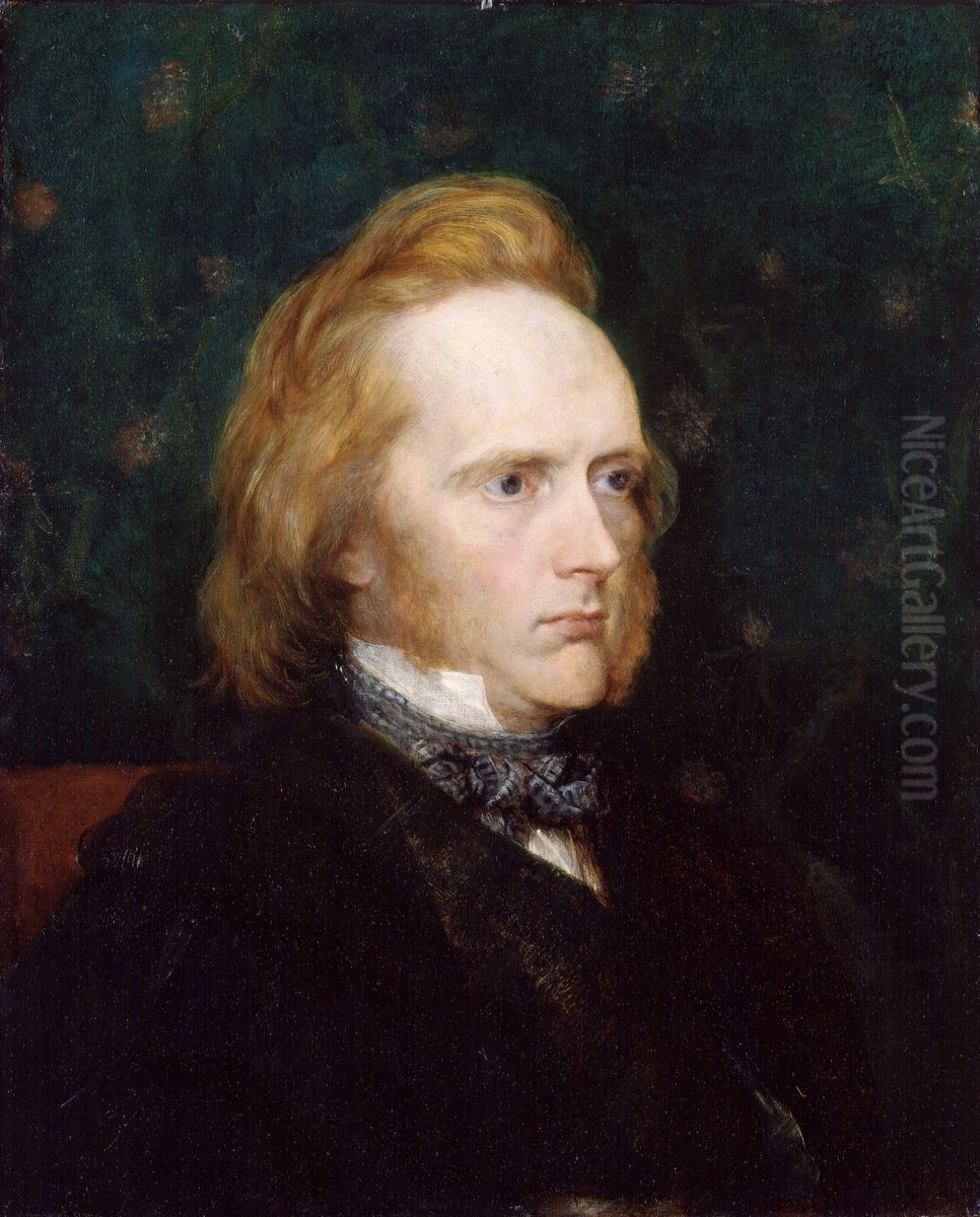 George Douglas Campbell, 8th Duke of Argyll Oil Painting by George Frederic Watts