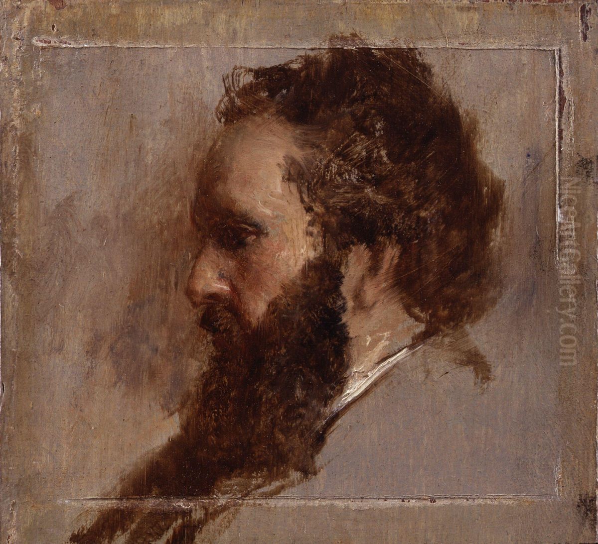 Thomas Faed Oil Painting by William Fettes Douglas