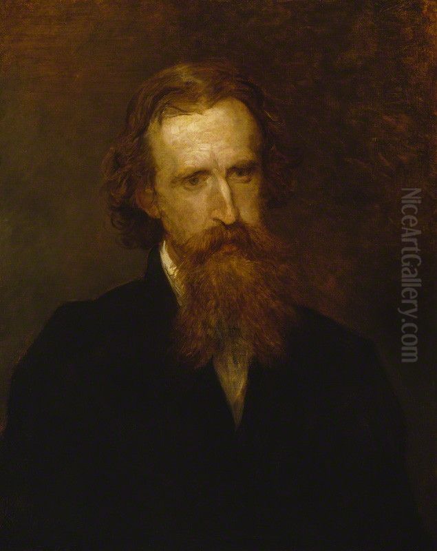 Sir Leslie Stephen Oil Painting by George Frederic Watts
