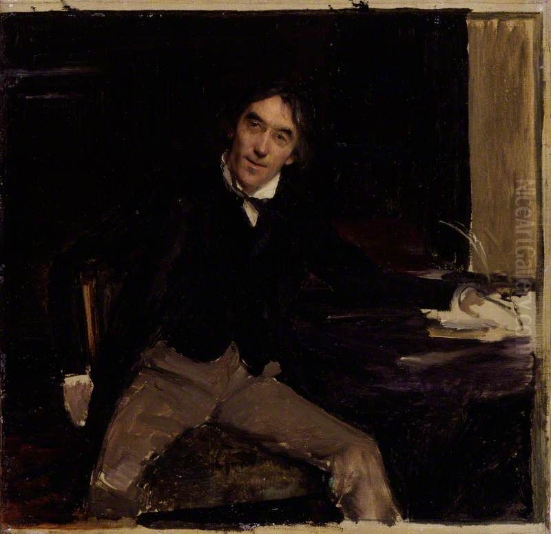Sir Henry Irving Oil Painting by Jules Bastien-Lepage