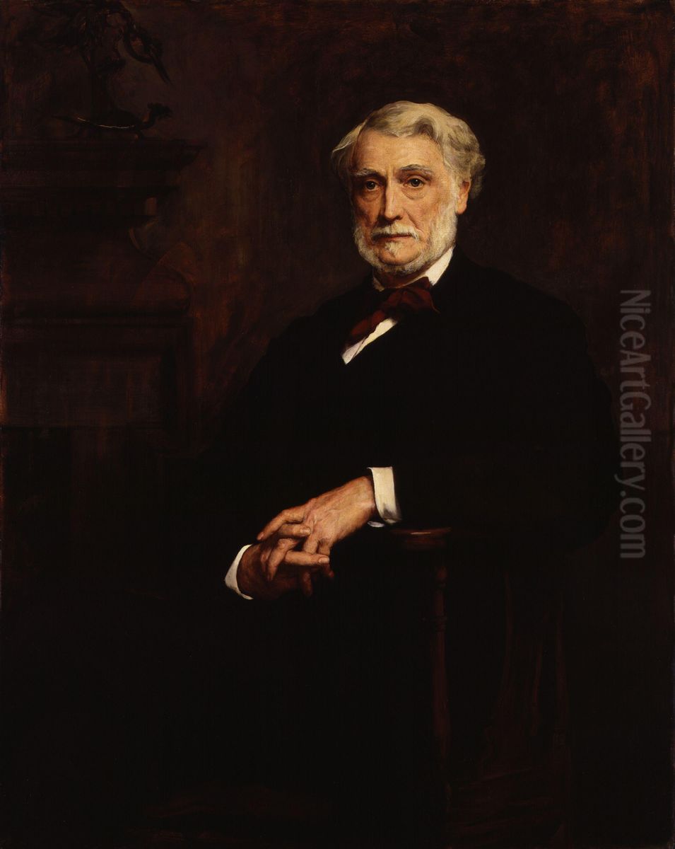 John James Robert Manners, 7th Duke of Rutland Oil Painting by Walter William Ouless