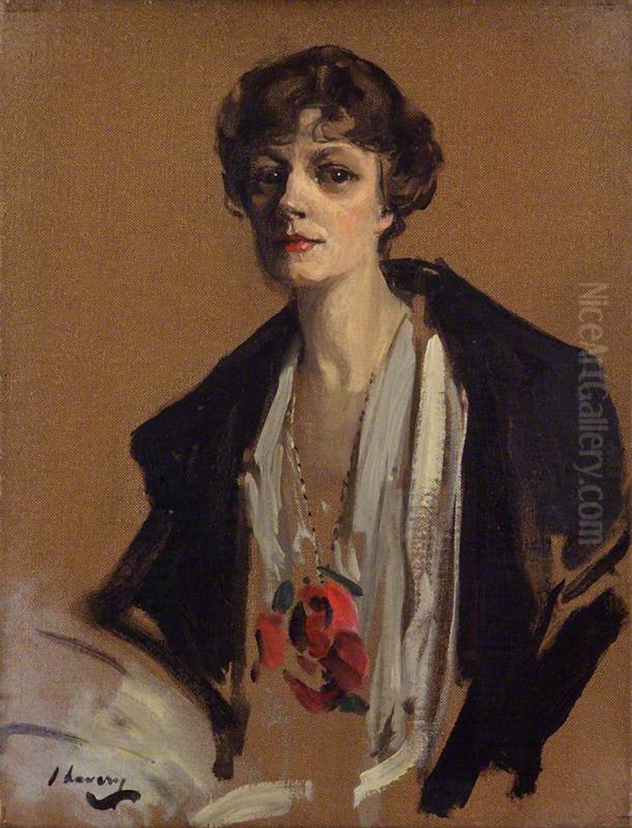 Irene Vanbrugh Oil Painting by John Lavery