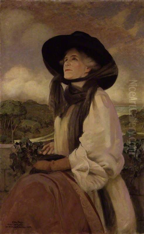Ellen Terry Oil Painting by Walford Graham Robertson