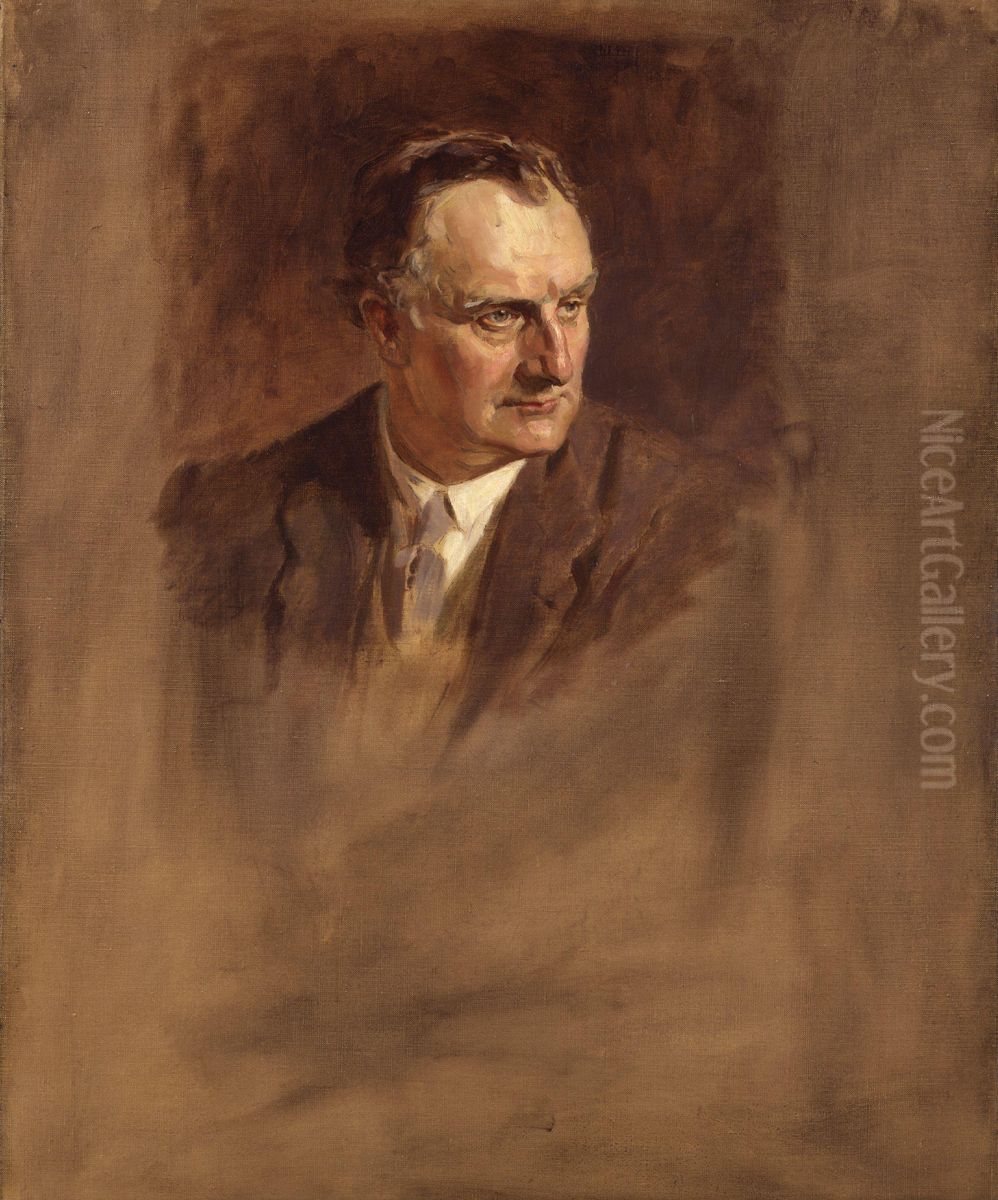 Edward Grey, 1st Viscount Grey of Fallodon Oil Painting by James Guthrie