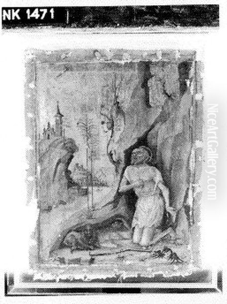 H. Hieronymus Oil Painting by Fiorenzo di Lorenzo