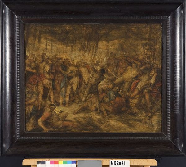 The Capture of Christ Oil Painting by (studio of) Rubens, Peter Paul