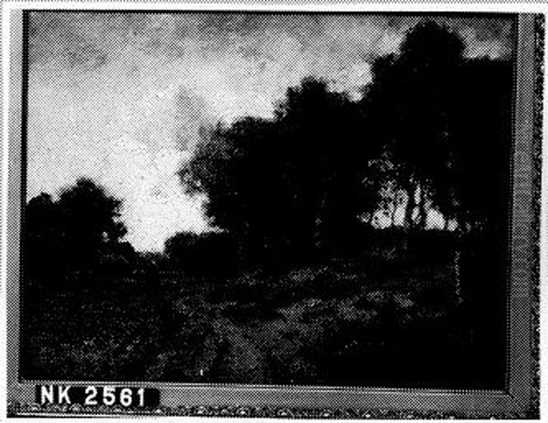 Landschap Oil Painting by Theophile Emile Achille De Bock