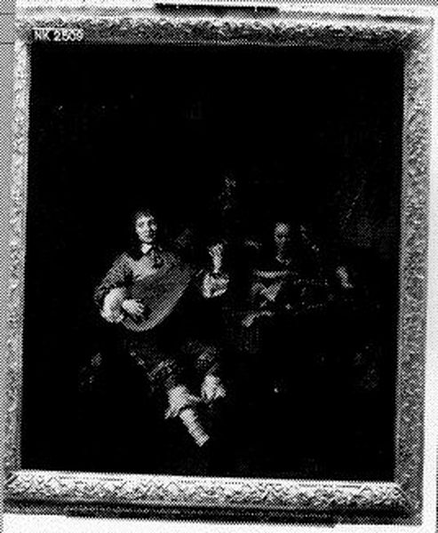 musical party Oil Painting by Gerbrand Van Den Eeckhout