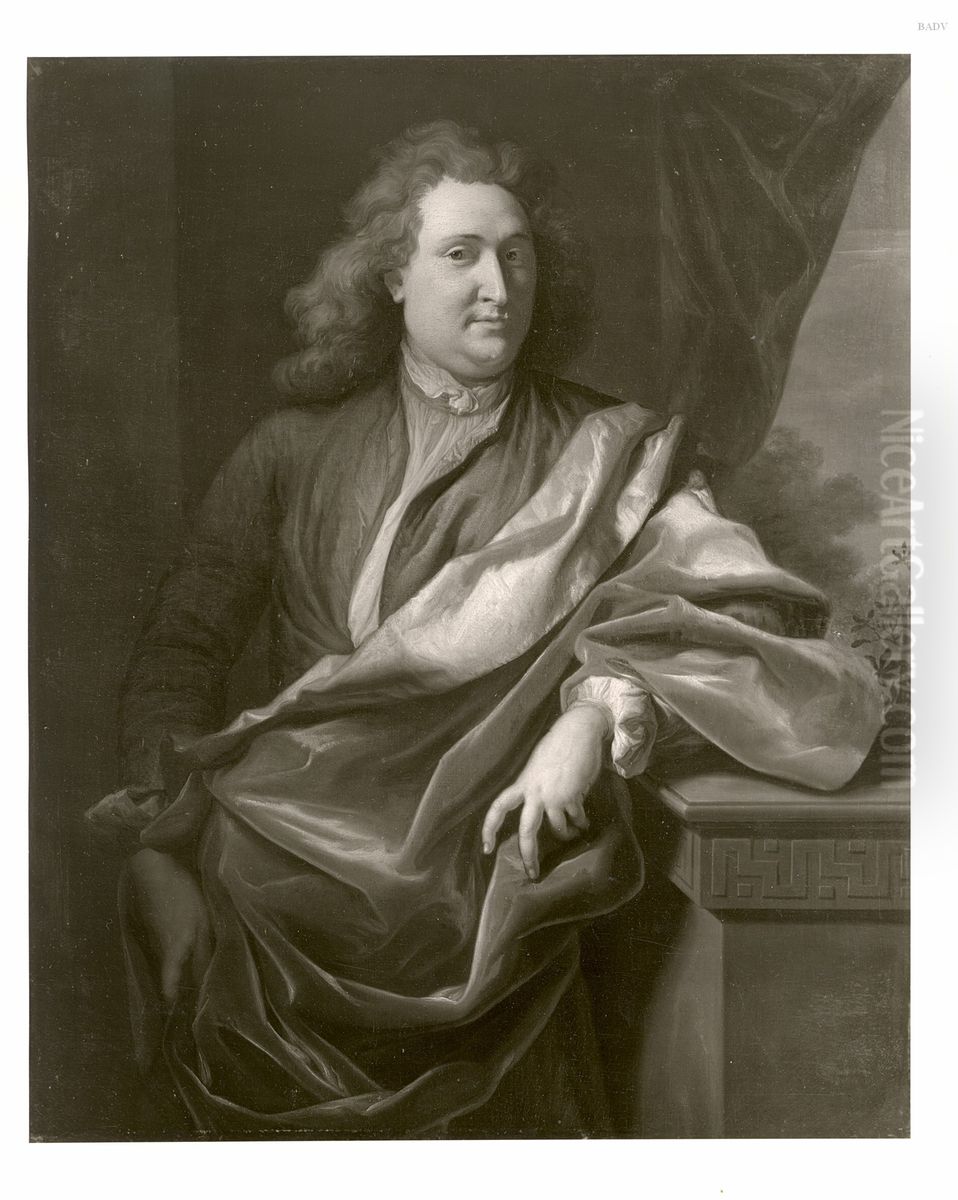 Portrait of a man Oil Painting by Philip van Dijk