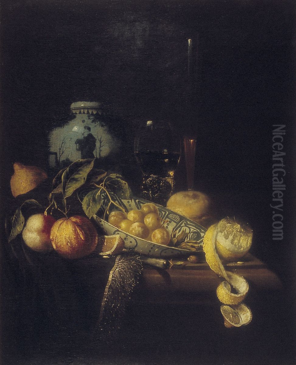 still - life Oil Painting by Juriaen van Streeck