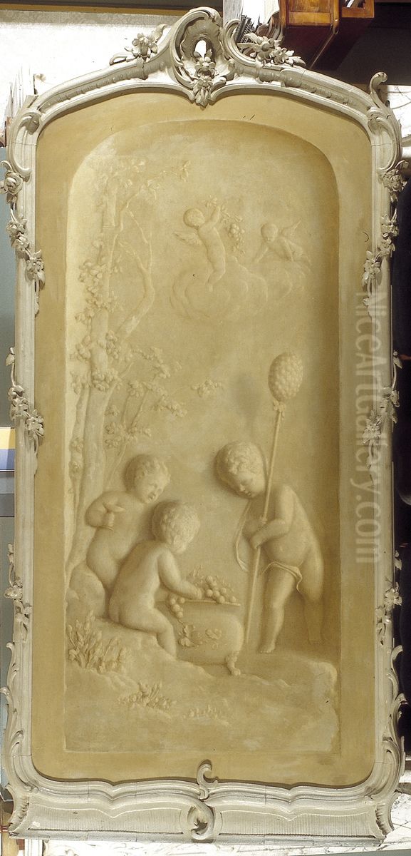 Allegory of autumn Oil Painting by Jacob de Wit