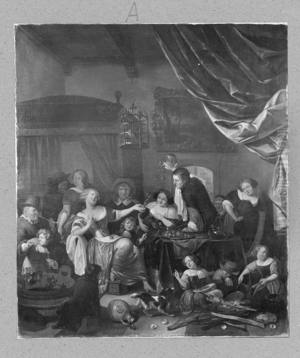 merry party Oil Painting by Richard Brakenburgh