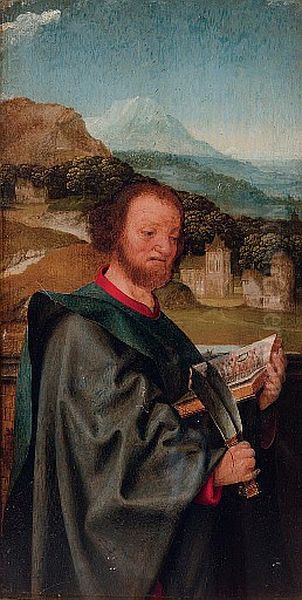 Saint Bartholomew Oil Painting by Master of 1518