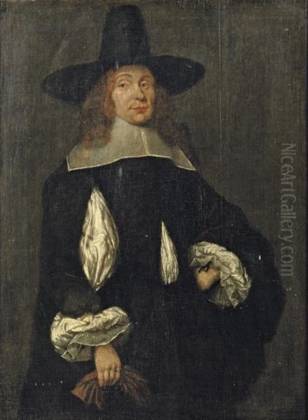 Portrait of a Man Oil Painting by Gerard Ter Borch