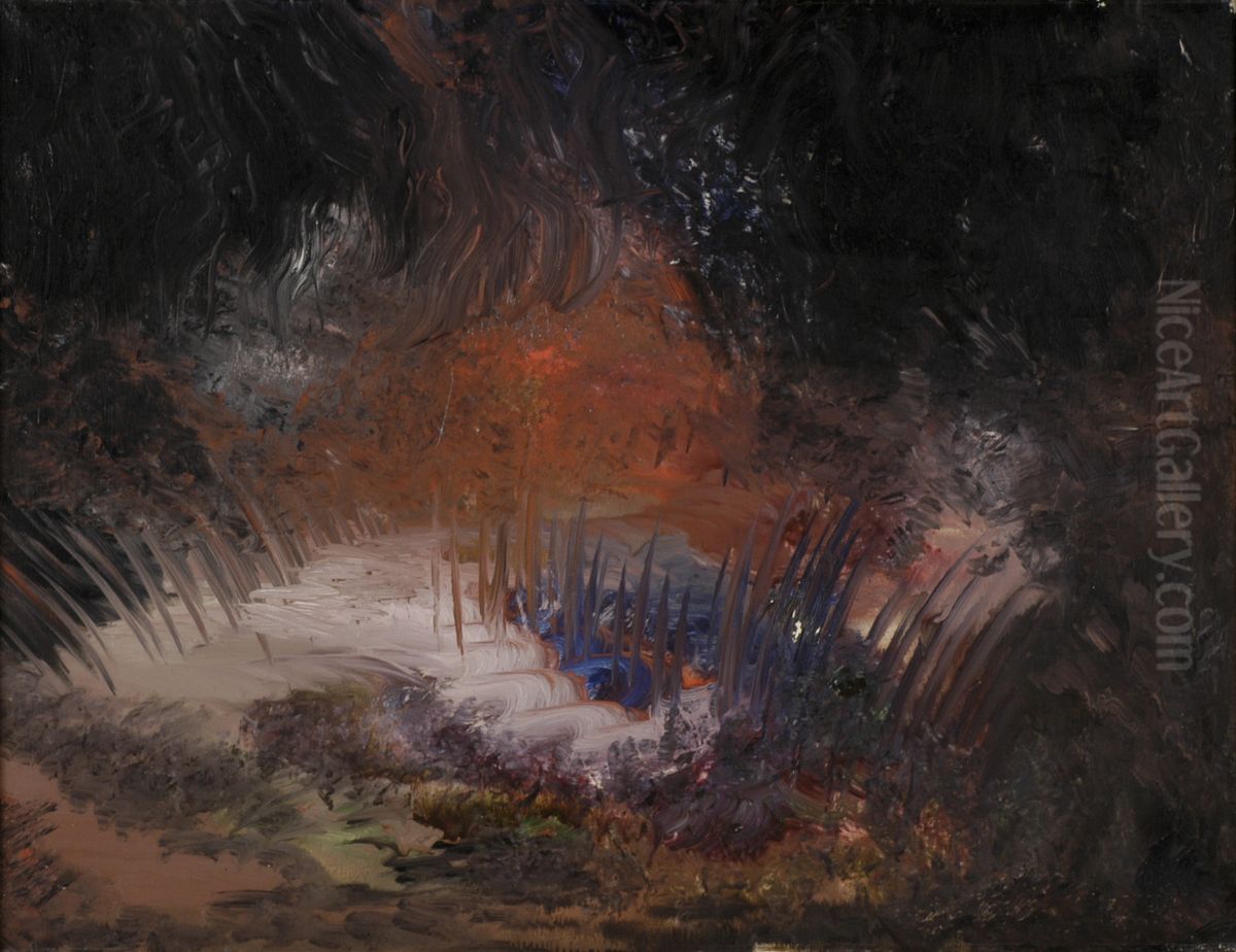 Drakentanden Oil Painting by Karel Albert Schmidt