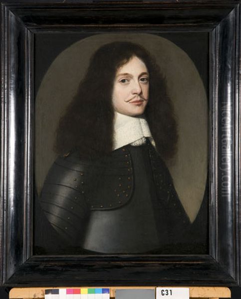 Portret van een man Oil Painting by Gerard van Honthorst