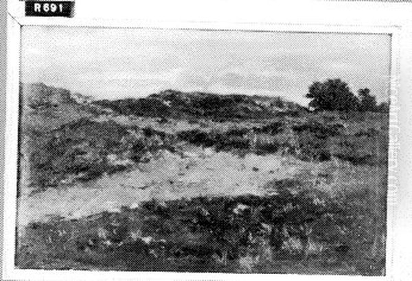 Duinlandschap Oil Painting by Johannes-Hubertus-Leonardus de Haas