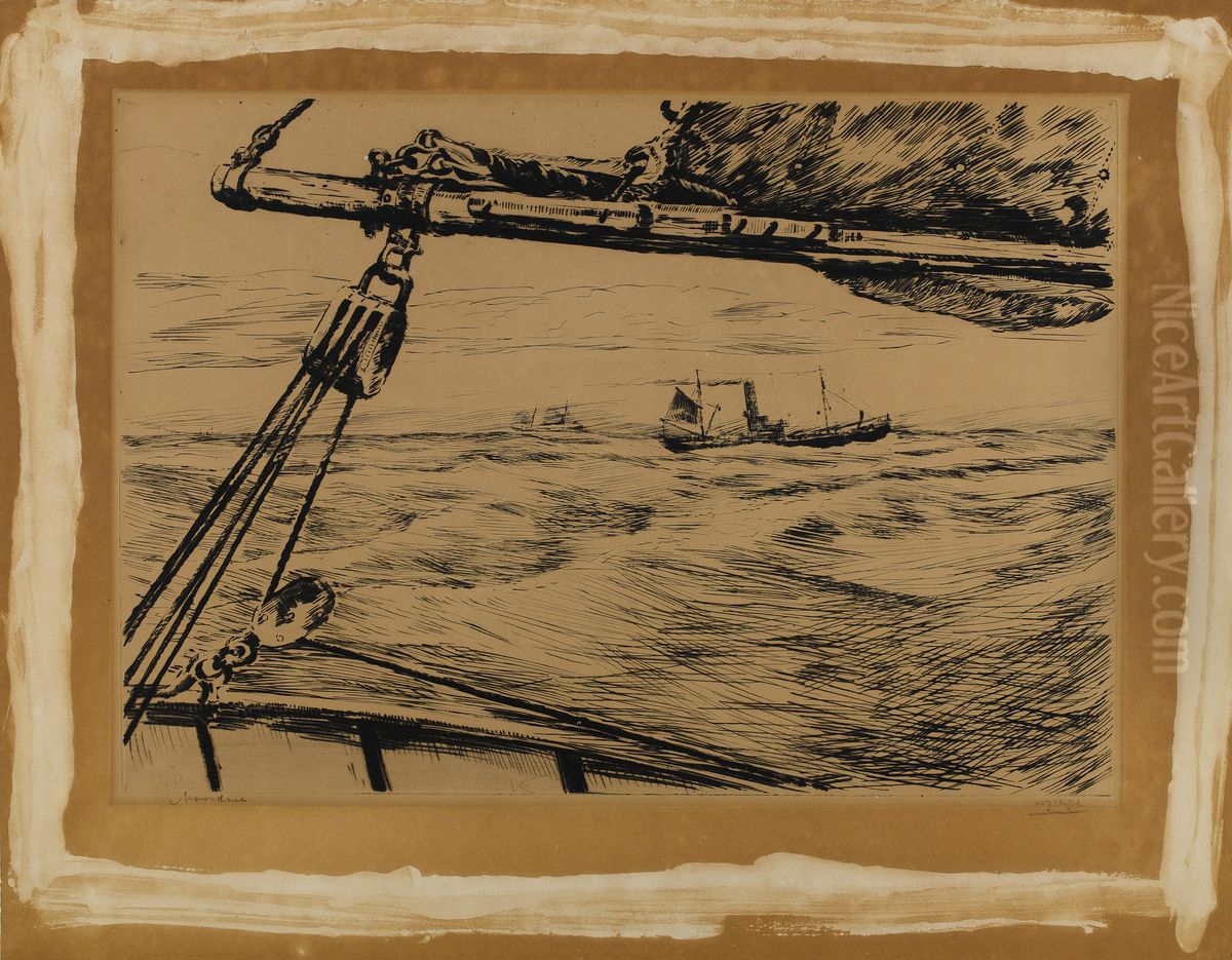 Landschap met koeien bij een vijver Oil Painting by Johan Hendrik Weissenbruch