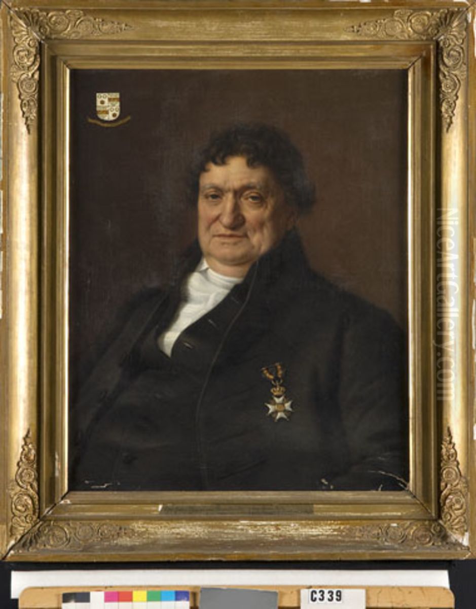 Anthony Hoynck van Papendrecht (1763-1837) Oil Painting by Cornelis Cels