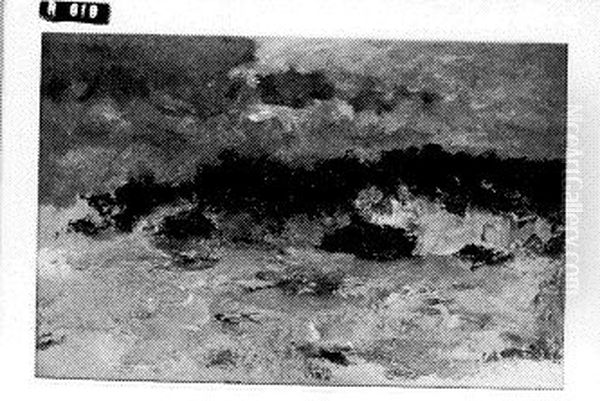 Duinlandschap Oil Painting by Johannes-Hubertus-Leonardus de Haas