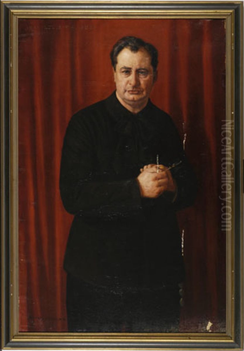 Jean-Louis Pisuisse Oil Painting by Theo Molkenboer