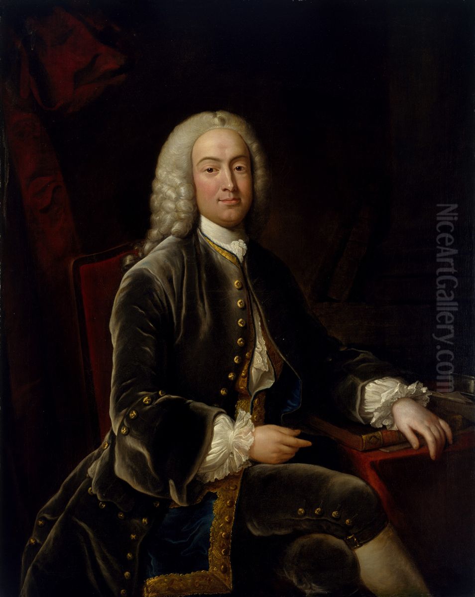 William Murray, 1st Earl of Mansfield Oil Painting by Jean-Baptiste van Loo