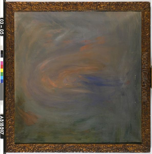 De Profundis (Uit de diepten: bld.Inzicht?) Oil Painting by Karel Albert Schmidt