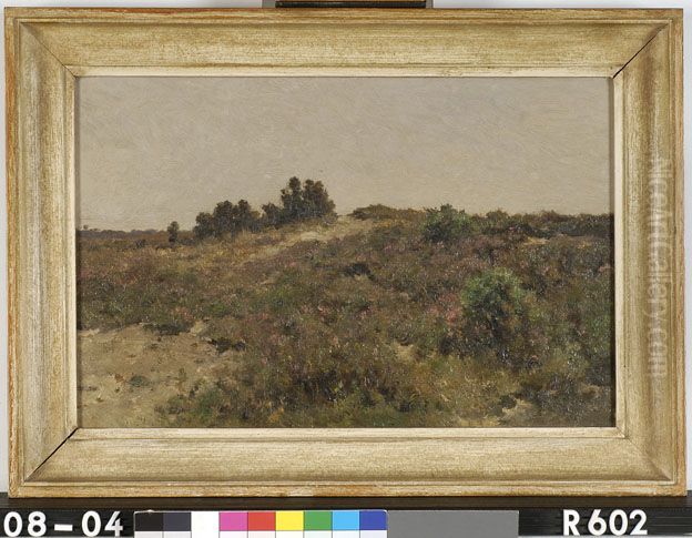 Duinlandschap Oil Painting by Johannes-Hubertus-Leonardus de Haas