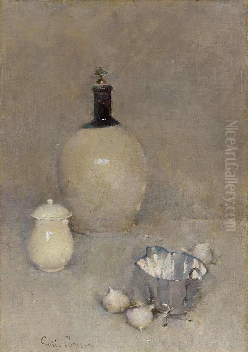 Still Life Oil Painting by Emil Carlsen