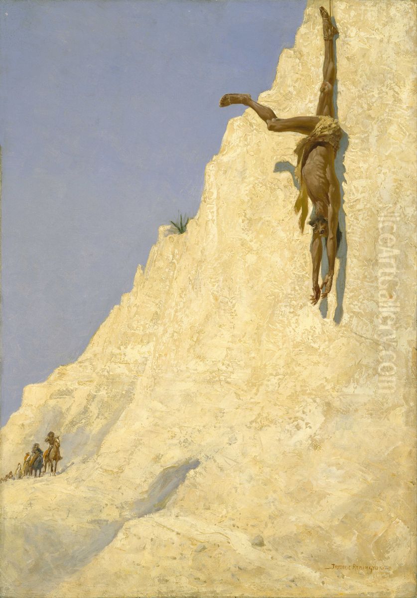 The Transgressor Oil Painting by Frederic Remington