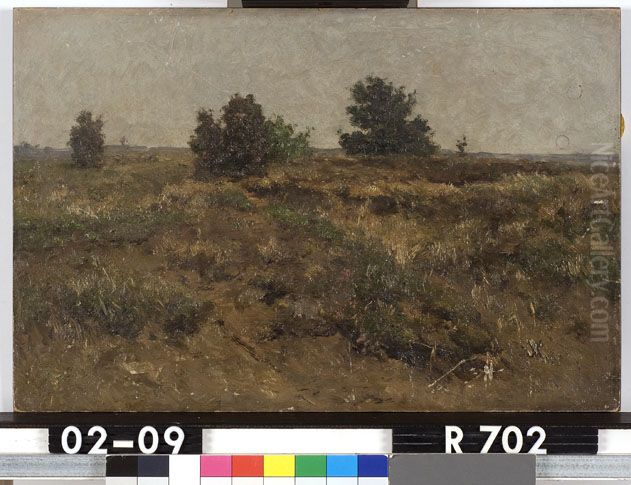 Landschap Oil Painting by Johannes-Hubertus-Leonardus de Haas