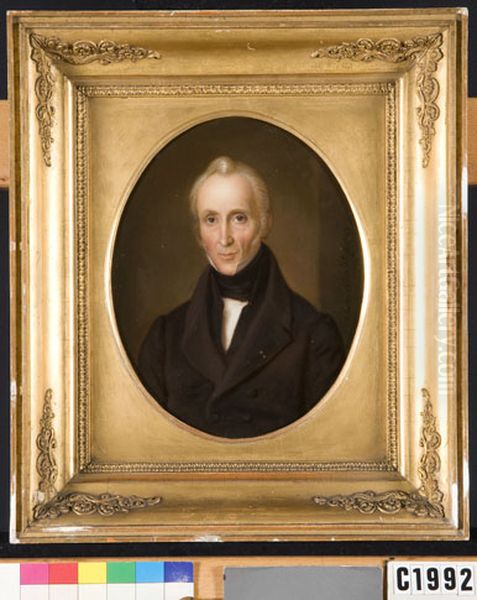 Frederik Willem (1774-1850), graaf van Limburg Stirum Oil Painting by Jan Baptist Van Der Hulst