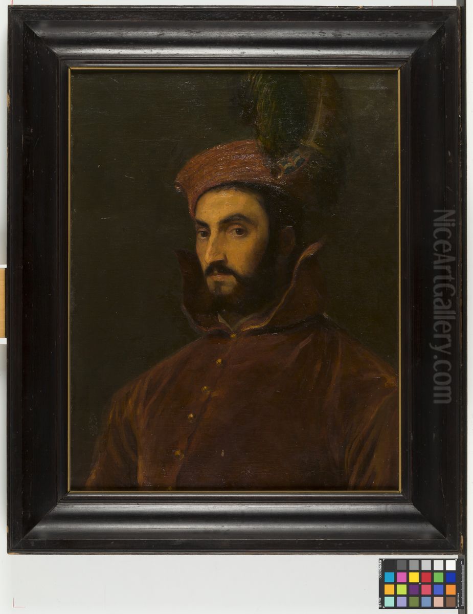 Kardinaal Ippolito de' Medici Oil Painting by Nicolaas Van Der Waay