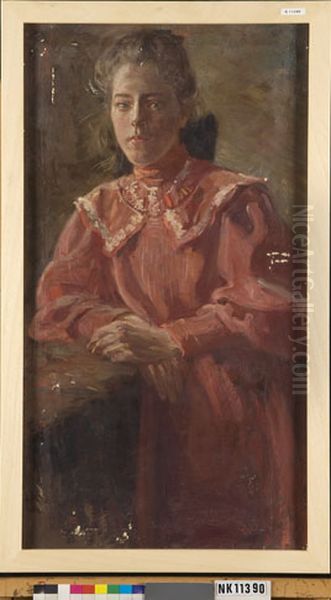 Zonder titel Oil Painting by Leo Gestel