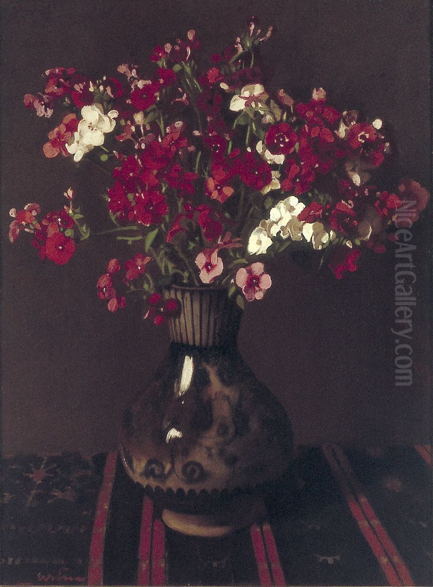 Floxen in perzische pul Oil Painting by Willem Witsen