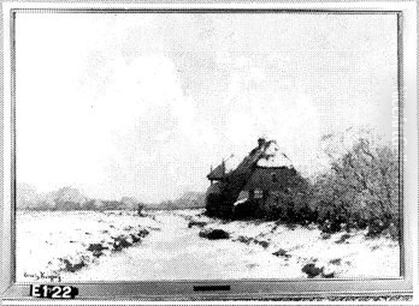 Winterlandschap Oil Painting by Cornelis Kuypers