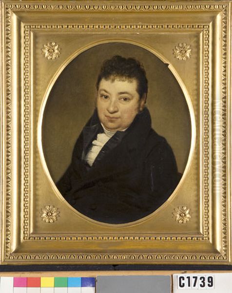 Coenraad Carel Vincent (1776-1845), Baron van Boetzelaer Oil Painting by Willem Bartel Van Der Kooi