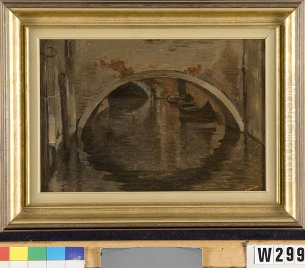 Bridge in Venice Oil Painting by Willem Witsen
