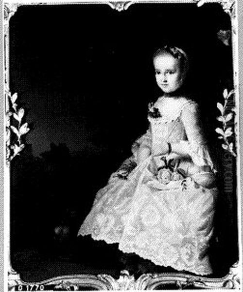 Aletta Johanna le Leu de Wilhem (1754-1815) Oil Painting by Jan Augustini