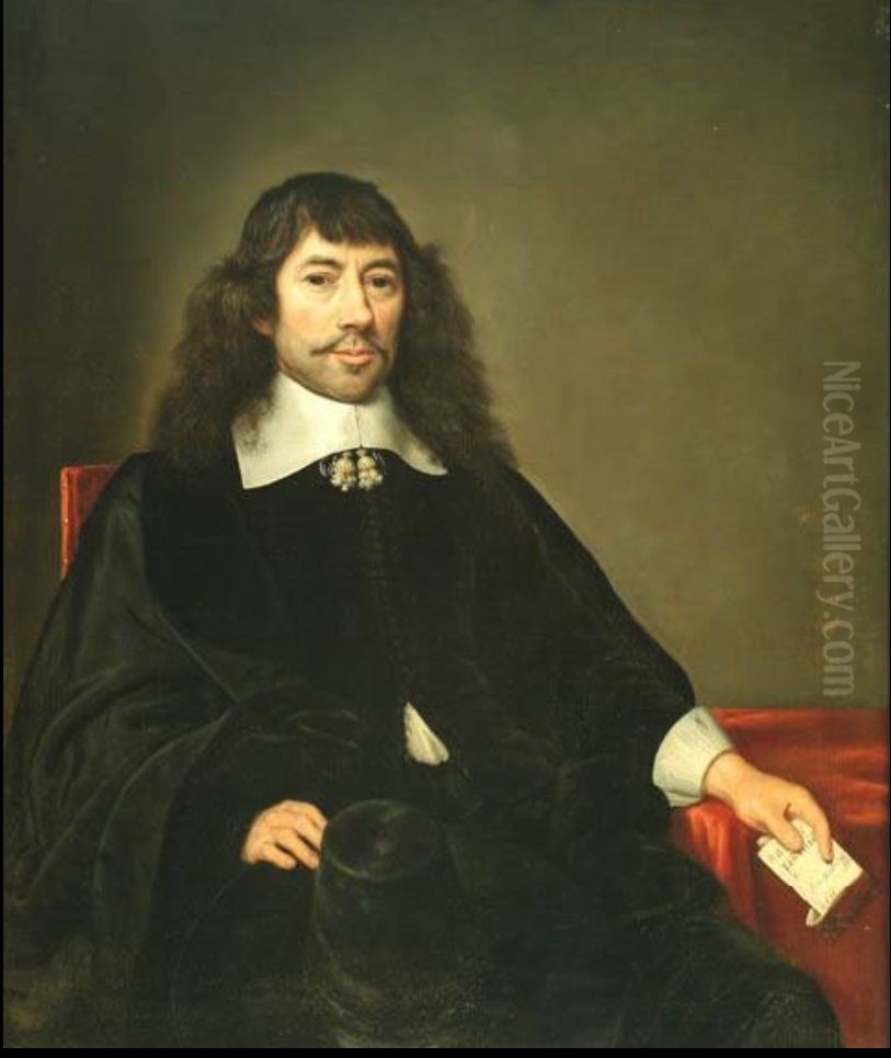 Portrait of Jean (Jan) Appelman ( -1694) Oil Painting by Jan Victors
