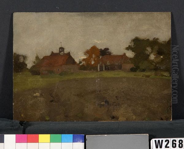 Landschap bij Diepenheim Oil Painting by Willem Witsen